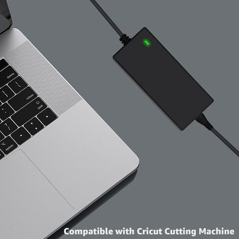 Power Cord for DC18V Charger Compatible with Cricut Cutting Machine Explore Air 2, Explore, Explore Air, Maker, Explore One,Expression, Expression 2, Create, Cake, Mini, Cake Mini, Original in Saudi Arabia