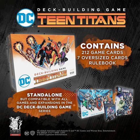 Cyrptozoic Entertainment DC Deck-Building Game: Teen Titans in Saudi Arabia