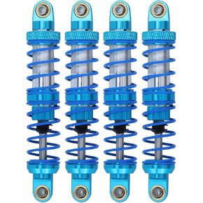 صدمات من سبائك الألومنيوم HYBDX Rc - ممتص للصدمات لسيارة 1/10 RC مجنزرة RC سيارة زاحفة محورية SCX10 AXI03007 RBX10 D90 TRX4 (3.5 بوصة، أزرق)