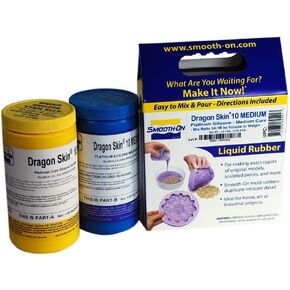 Dragon Skin 10 Medium - Addition Cure Silicone Rubber Compound - Pint Unit in Kuwait