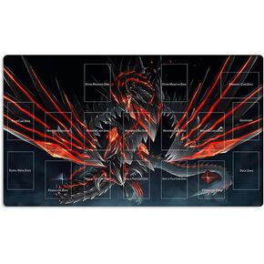 Mlikemat New Playmat Dark Magician Girl Duel Battlefield TCG CCG Mat + حقيبة مجانية (ZD014-100-A)