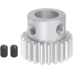 HARFINGTON Step Spur Gear 10mm Bore Gear 50T Mod 1 ترس المحرك من سبائك الألومنيوم لملحقات قطع غيار السيارات RC مطحنة كهربائية علبة التروس لتقليل التروس