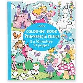 OOLY Coloring Book for Toddlers, Fun Activity Coloring Pages for Kids, 31 Perforated Pages 8"x10" to Hang, Great Kid's Activities for School, Birthday Parties, Stocking Stuffer [ABC Animals]