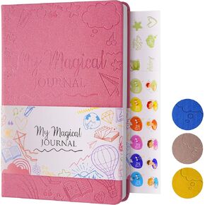 Daily Journal for Kids Aged 5-12 It helps children to discover who they are, learn how to overcome obstacles, and unlock their amazing potential – through writing, drawing and more… (Pink) in Saudi Arabia