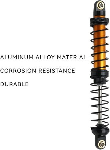 صدمات من سبائك الألومنيوم HYBDX Rc - ممتص للصدمات لسيارة 1/10 RC مجنزرة RC سيارة زاحفة محورية SCX10 AXI03007 RBX10 D90 TRX4 (3.5 بوصة، أزرق) in Kuwait