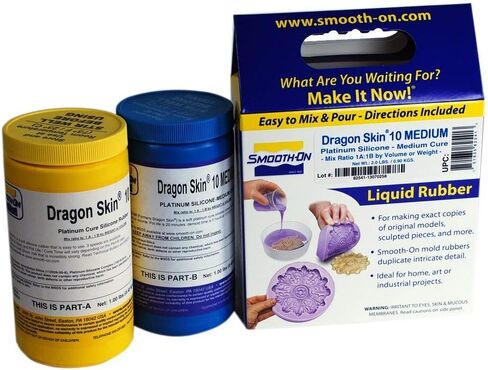 Dragon Skin 10 Medium - Addition Cure Silicone Rubber Compound - Pint Unit in Saudi Arabia