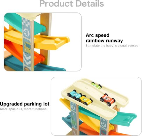 ألعاب سيارة رامب للأطفال من عمر عام واحد، ألعاب سباق سيارات للأولاد بعمر عام واحد، 4 سيارات صغيرة in Kuwait