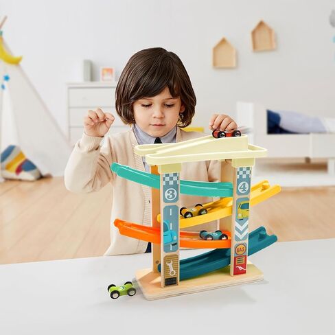 ألعاب سيارة رامب للأطفال من عمر عام واحد، ألعاب سباق سيارات للأولاد بعمر عام واحد، 4 سيارات صغيرة in Kuwait