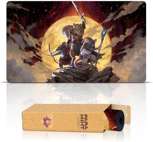Paramint Quest (Stitched) - MTG Playmat by Clint Cearley - Compatible with Magic The Gathering Playmat - Play MTG, YuGiOh, TCG - Original Play Mat Art Designs & Accessories in Saudi Arabia