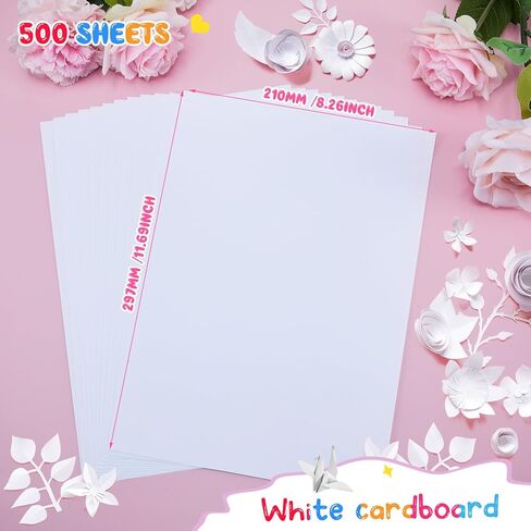 500 Sheets Construction Paper Bulk School Supplies 9 x 12 Inches Art Lightweight Classic Paper Craft for Kids Adults Holiday Drawing in Kuwait