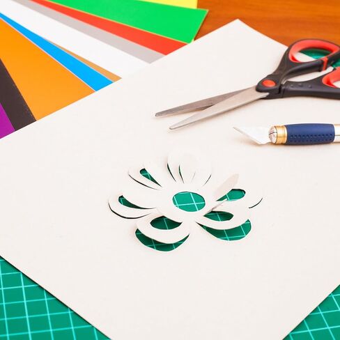 500 Sheets Construction Paper Bulk School Supplies 9 x 12 Inches Art Lightweight Classic Paper Craft for Kids Adults Holiday Drawing in Kuwait