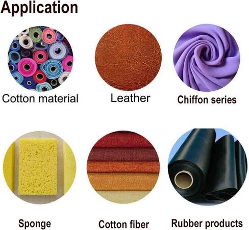 ماكينة قطع النسيج الدوارة الكهربائية المحمولة من RESHY مع شفرة دوارة 50 مم قابلة لإعادة الشحن باليد، مقص كهربائي لقطع القماش والجلود متعدد الطبقات in Kuwait