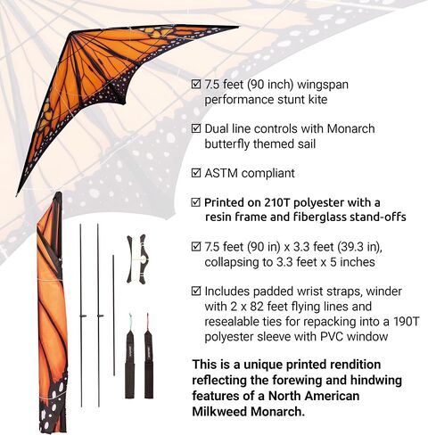 paleonEarth Mk2 Dual-line Stunt Kite with a 90 Inch Wingspan in Saudi Arabia