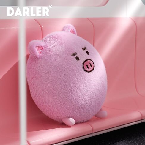 Darler® Pig Stuffed Animals Throw Pillow for Kids,10in Pink Cute Piggy Plush Toy,Kawaii Soft Plushies with Chubby Body,Cozy Doll,Birthday Christmas for Boys Girls in Kuwait