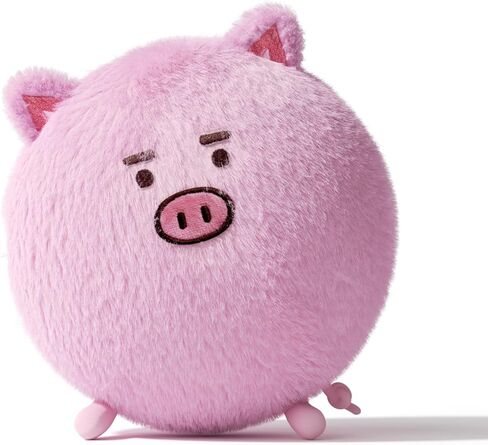 Darler® Pig Stuffed Animals Throw Pillow for Kids,10in Pink Cute Piggy Plush Toy,Kawaii Soft Plushies with Chubby Body,Cozy Doll,Birthday Christmas for Boys Girls in Kuwait