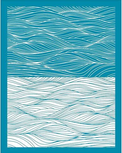 OLYCRAFT 4x5 Inch Silk Screen for Polymer Clay Lemon Pattern Silk Screen Printing Stencil Reusable Washable Clay Stencil Non-Adhesive Transfer Stencil for Polymer Clay Earring Jewelry Making in Saudi Arabia