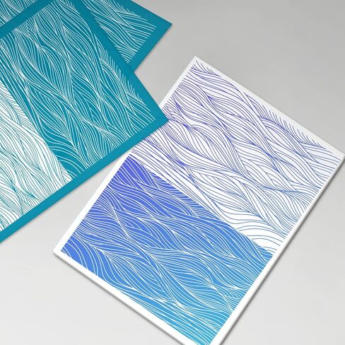 OLYCRAFT 4x5 Inch Silk Screen for Polymer Clay Lemon Pattern Silk Screen Printing Stencil Reusable Washable Clay Stencil Non-Adhesive Transfer Stencil for Polymer Clay Earring Jewelry Making in Saudi Arabia