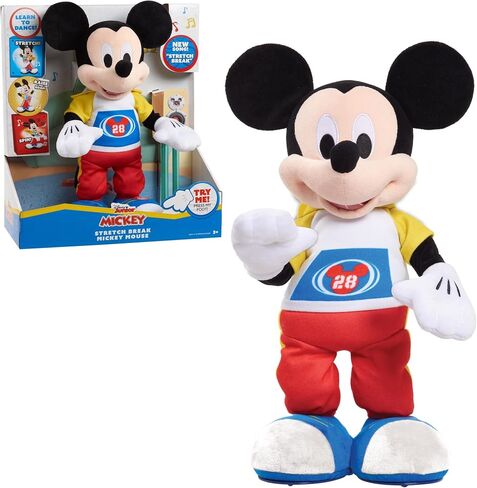 Mickey Mouse Stretch Break Feature Plush in Saudi Arabia