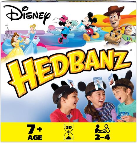 Spin Master Games Hedbanz, Quick Question Picture Guessing Family Game for Game Night Headbands Board Game, for Adults and Kids Ages 7 and up (Edition May Vary) in Kuwait