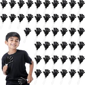 48 Pcs Hand Clappers Bulk 7.5 x 3.5 Inches Noise Makers Party Favors Clapping Noise Maker Clacker for Birthdays Game Prizes Classroom Rewards Football Sporting Events Cheers Supplies