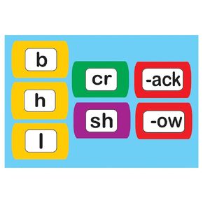 Ashley Productions Die-Cut Magnetic Foam Word Chunking, 100 Pieces (ASH40007) in Kuwait