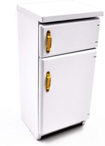 Miniature Fridge Refrigerator Dollhouse Mini Kitchen Livingroom Diningroom Decoration Accessories in Kuwait