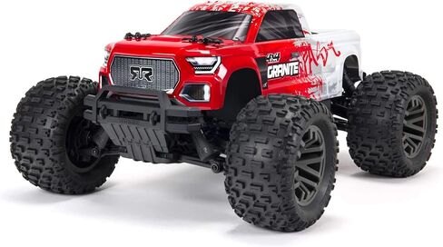 ARRMA 1/10 جرانيت 4X4 V3 3S BLX بدون فرشاة الوحش RC شاحنة RTR (يتضمن جهاز الإرسال والاستقبال، البطاريات والشاحن مطلوب) in Saudi Arabia