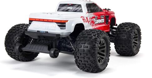 ARRMA 1/10 جرانيت 4X4 V3 3S BLX بدون فرشاة الوحش RC شاحنة RTR (يتضمن جهاز الإرسال والاستقبال، البطاريات والشاحن مطلوب) in Saudi Arabia