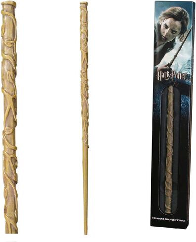 The Noble Collection - Hermione Granger Wand in A Standard Windowed Box - 15in (38cm) Wizarding World Wand - Harry Potter Film Set Movie Props Wands in Saudi Arabia