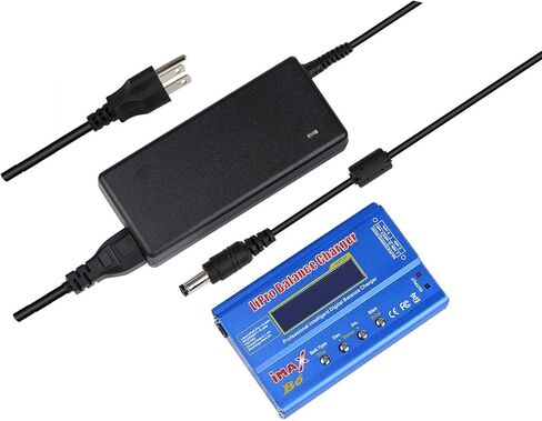 شاحن موازن بطارية كلون ليبو 6 بي آيماكس، شاحن موازنة بطارية ألعاب التحكم عن بعد، ليد مع محول طاقة تيار متردد، من هوبيميت in Kuwait