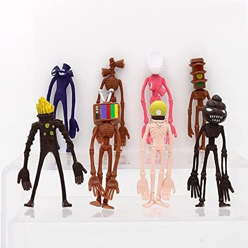 MC TTL 8 Pcs Cake Topper, PVC Toys Figures Toy, Dessert Table Decorations for Home Office Collectible Decoration Ornaments Kids Gift. in Kuwait