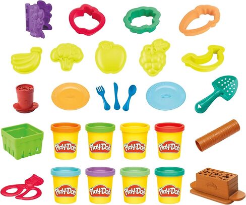 Play-Doh Grow Your Garden Toolset Made with Sustainable Plastics, 20 Accessories, 8 Colors, Kids Toys for 3 Year Old Boys & Girls & Up in Saudi Arabia