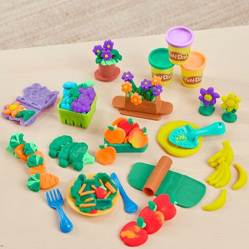 Play-Doh Grow Your Garden Toolset Made with Sustainable Plastics, 20 Accessories, 8 Colors, Kids Toys for 3 Year Old Boys & Girls & Up in Saudi Arabia