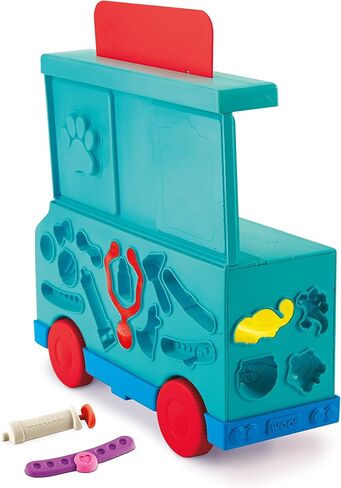 Cra-Z-Art Softee Dough Pet Care Vet Mobile Playset, Modeling Dough Play Toy for Kids Ages 3 Years and Up in Saudi Arabia