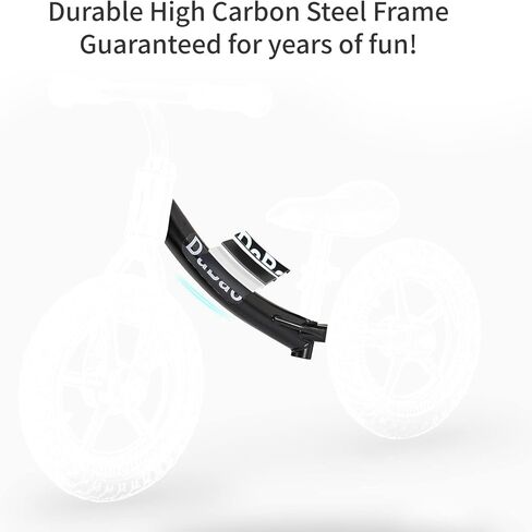 دراجة توازن داباو، دراجة توازن للأطفال الصغار لعمر 2 3 4 5 سنوات، دراجة توازن للأطفال بعجلات 12 بوصة، بدون دراجة تدريب بدواسة، دراجة توازن الطفل مع مسند للقدمين وارتفاع مقعد قابل للتعديل in Kuwait