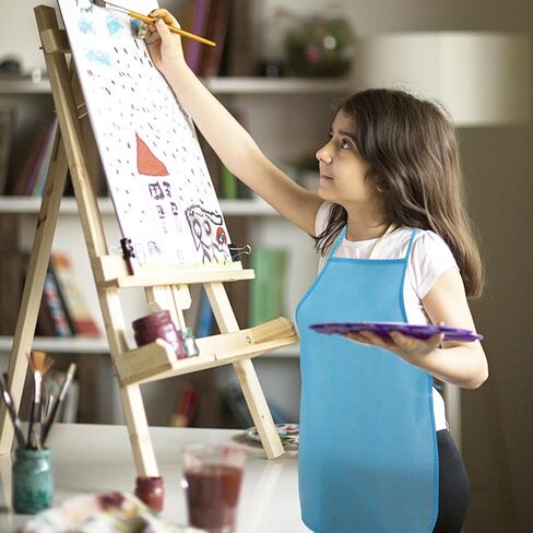 15 قطعة من مآزر قماش الفنانين للأطفال من Cptoion، مآزر رسم للأطفال بـ 15 لونًا، مآزر أطفال متوسطة الحجم للرسم، مآزر فنية للأطفال غير منسوجة للفصول الدراسية والمطبخ والحرف اليدوية ونشاط الرسم الفني in Kuwait