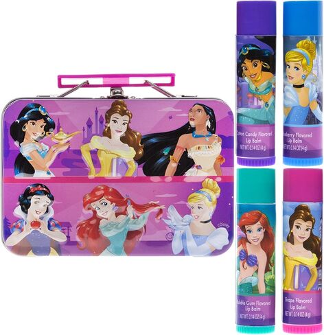 بلسم الشفاه الدوّار 4 قطع من ديزني برينسيس مع مكياج قصدير in Kuwait