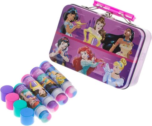 بلسم الشفاه الدوّار 4 قطع من ديزني برينسيس مع مكياج قصدير in Kuwait