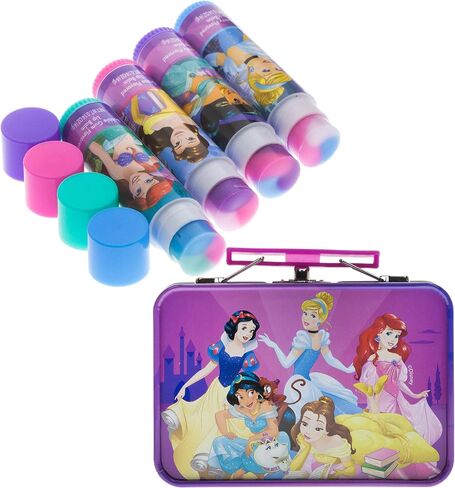 بلسم الشفاه الدوّار 4 قطع من ديزني برينسيس مع مكياج قصدير in Kuwait