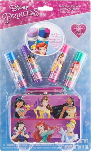بلسم الشفاه الدوّار 4 قطع من ديزني برينسيس مع مكياج قصدير in Kuwait