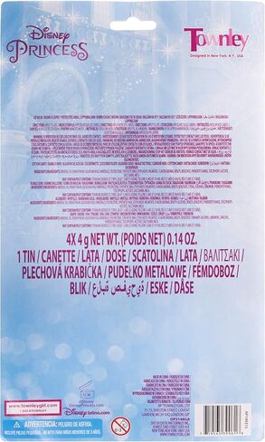 بلسم الشفاه الدوّار 4 قطع من ديزني برينسيس مع مكياج قصدير in Kuwait