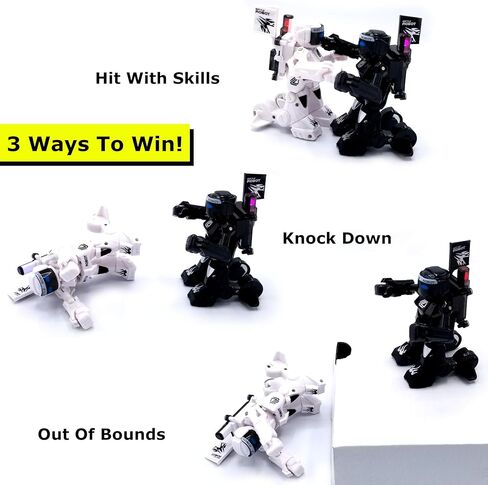 روبوت ملاكمة يعمل بجهاز تحكم عن بعد من كو بوت 2 لاعبين يقاتلون من اجل الفوز! العاب روبوت معركة بجهاز تحكم عن بعد للاطفال مع تأثيرات ضوئية وصوتية رائعة. مستشعر الايماءات/وحدة التحكم وضعان للتشغيل! 5 in Kuwait