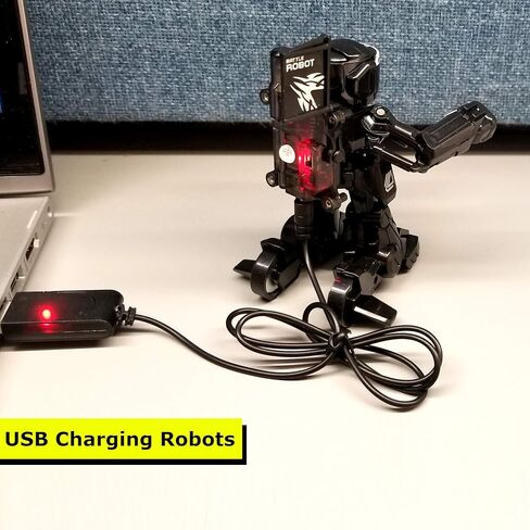 روبوت ملاكمة يعمل بجهاز تحكم عن بعد من كو بوت 2 لاعبين يقاتلون من اجل الفوز! العاب روبوت معركة بجهاز تحكم عن بعد للاطفال مع تأثيرات ضوئية وصوتية رائعة. مستشعر الايماءات/وحدة التحكم وضعان للتشغيل! 5 in Kuwait