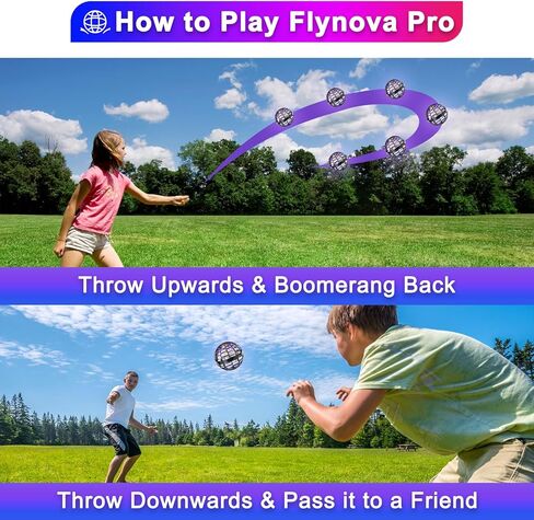 ألعاب الطيران للأعمار من 8 إلى 13 عامًا، كرة تحوم سحرية مع أضواء، طائرة فيدجيت سبينر صغيرة بدون طيار، ألعاب تخفيف التوتر، أدوات رائعة هدية عيد ميلاد لعمر 6 7 8 9 10 سنوات فما فوق للأولاد والبنات in Kuwait