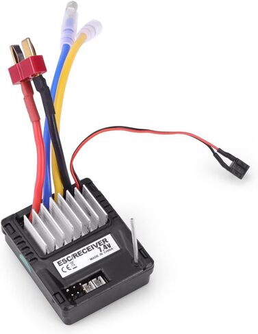 قطع غيار السيارات RC بمقياس 1/12TH من HAIBOXING، استبدال شاحنة التحكم عن بعد بدون فرش 45A ESC بدون فرش وجهاز استقبال 2.4 جيجا هرتز مع قابس ربط ينطبق على 2997A(T2704 وE780) in Saudi Arabia