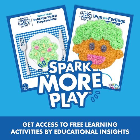Educational Insights Playfoam Winter Sensory Kit, Over 60 Pieces, Fidget & Sensory Toy, Gift For Boys & Girls, Ages 3+ in Saudi Arabia