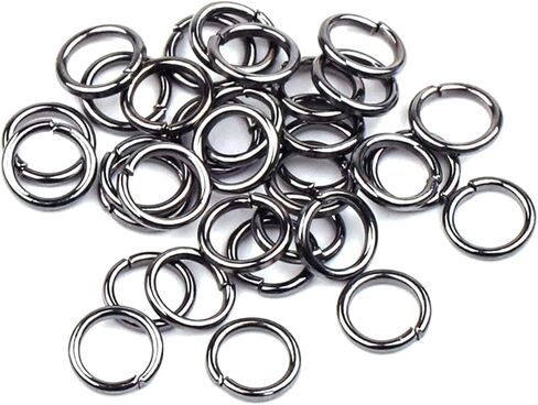 500 Pieces Set Lobster Claw Clasps 100 Lobster Clasps 400 Open Jump Rings for Jewelry Making Bracelet Necklace DIY Jewelry Making Findings Crafts Fastener Hook (Gold) in Kuwait