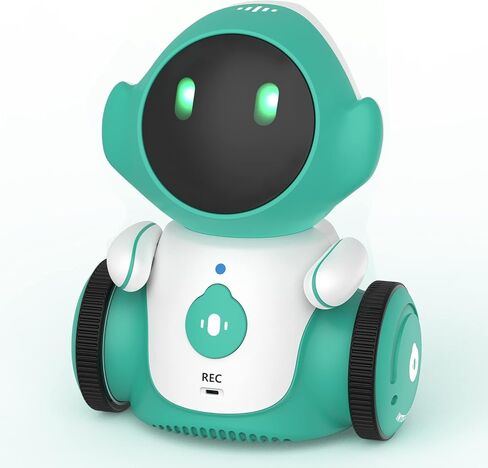 ألعاب الروبوت GILOBABY، روبوتات ناطقة ذكية قابلة لإعادة الشحن للأطفال، روبوت ذكي مع مستشعر لمس للتحكم الصوتي، الغناء والرقص والتسجيل والتكرار وهدايا عيد الميلاد للأولاد والبنات من عمر 6 سنوات فما فوق in Kuwait