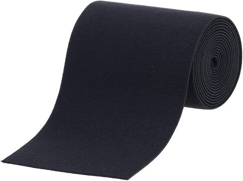 كوتوين شريط مطاطي شديد المرونة منسوج بلون اسود بعرض 11 سم وطول 3 ياردة in Kuwait