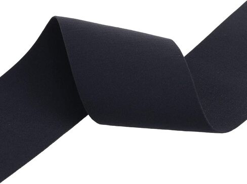 كوتوين شريط مطاطي شديد المرونة منسوج بلون اسود بعرض 11 سم وطول 3 ياردة in Kuwait